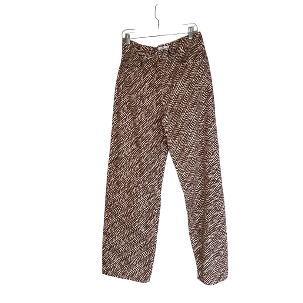 NWOT ZARA LIMITED EDITION ANIMAL PRINTED BLOGGERS FAVE PANTS Wide Leg Baggy - Picture 8 of 9